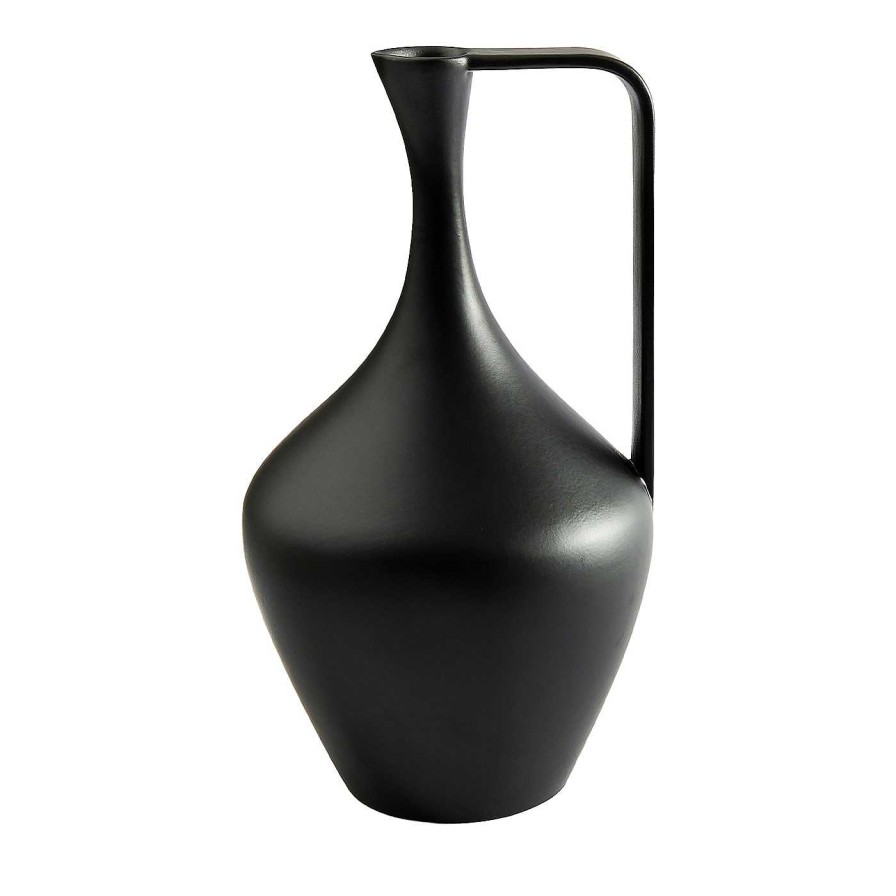 Decoration Atipico Amphores | Vase Hydria 3 Noir Satine