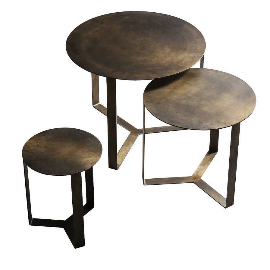 Mobilier Elite To Be Tables Gigognes | Ensemble De 3 Tables Gigognes Tris