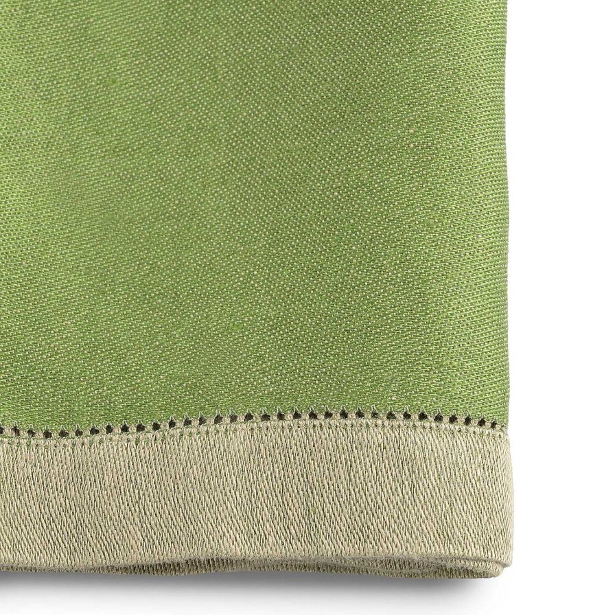 Arts De La Table Rivolta Carmignani Serviettes De Table | Lot De 4 Serviettes Boboli Vert Olive