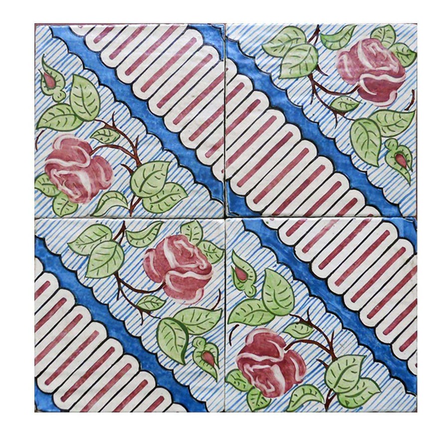 Decoration Studio Le Nid Carreaux Et Revetements De Sol | Decori Modulari Set Of 4 Tiles #18