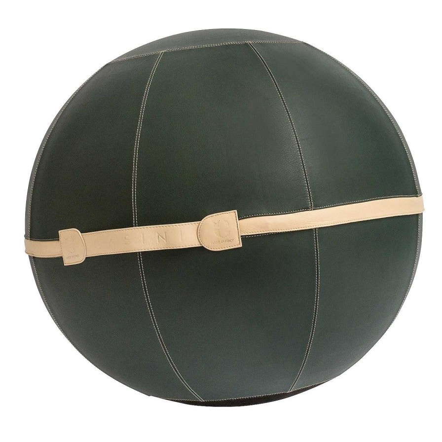 Mobilier Maurizio Casini Ottomans Et Poufs | Aura Boule D'Assise British Racing Green