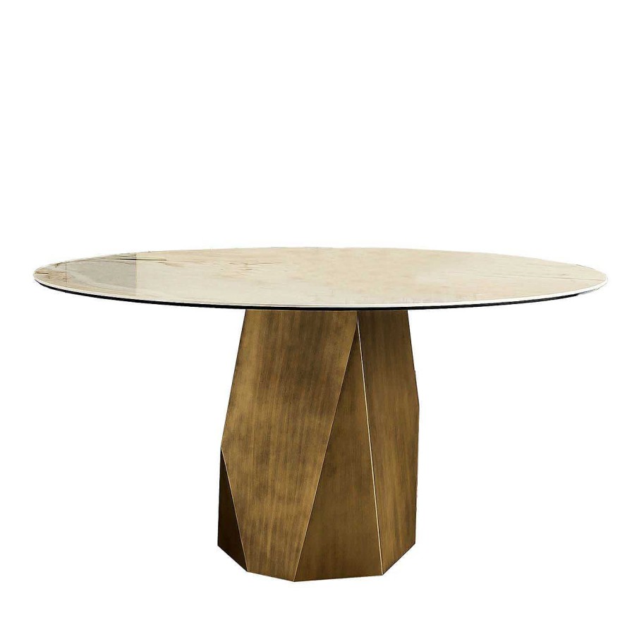 Mobilier Società Vetraria Trevigiana Tables De Salles A Manger | Table Brune Deod