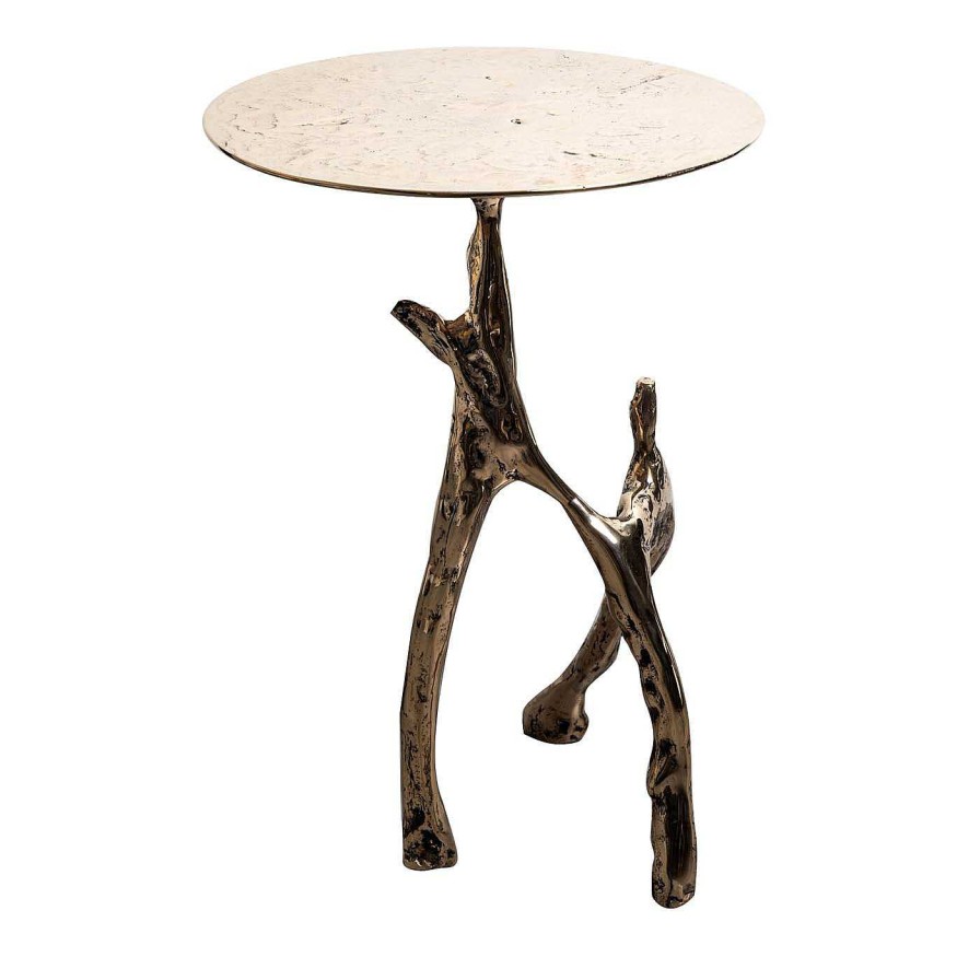 Mobilier BAU Design Tables D'Appoint | Table D'Appoint Scultura En Bronze Moule