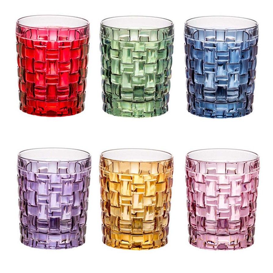 Arts De La Table Creart Verres Et Gobelets | Set De 6 Verres A Eau Manhattan