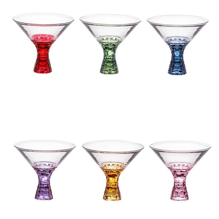 Arts De La Table Creart Verres A Cocktail Et Spiritueux | Manhattan Set De 6 Verres A Martini