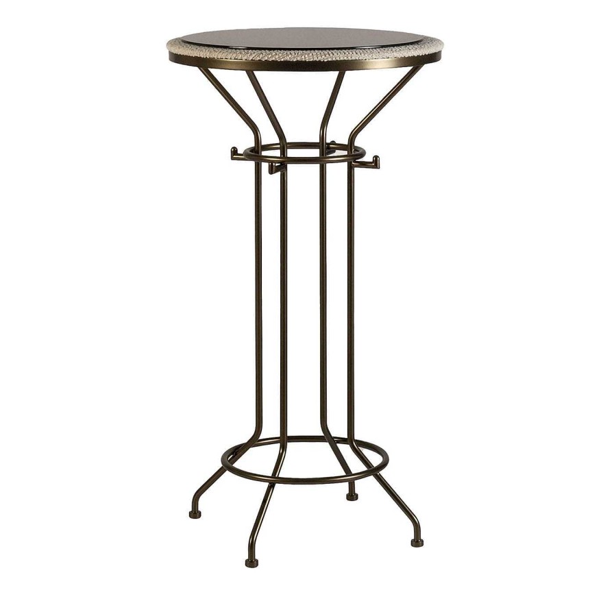 Mobilier Galbiati Fratelli Tables De Bistrot | Retour A Table Bistro Haute En Bronze