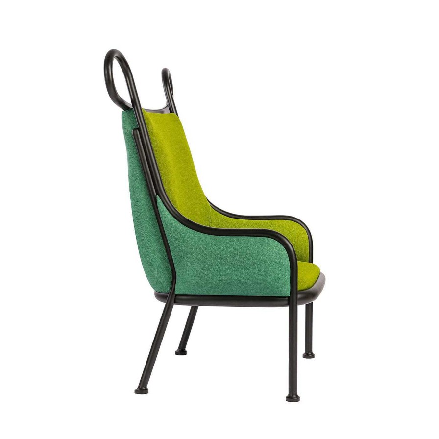 Mobilier Gebrüder Thonet Vienna GmbH (GTV) – Wiener GTV Design Chaises Longues | Chaise Longue Mickey Green Par India Mahdavi