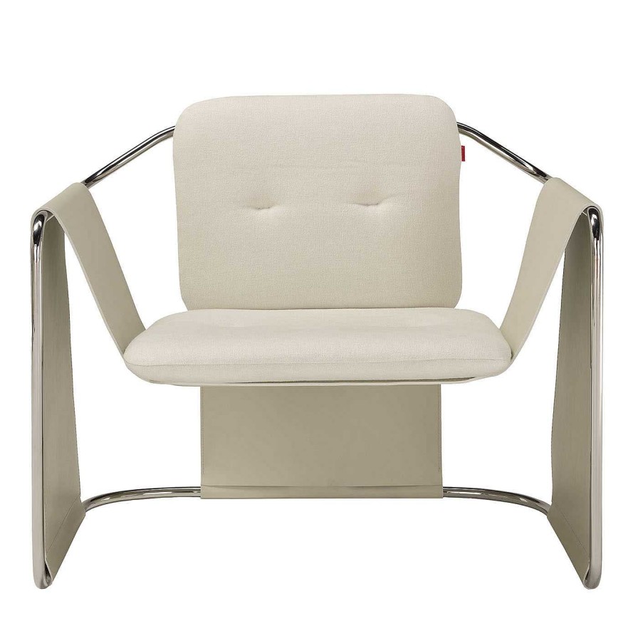 Mobilier Amura Chaises Longues | Fauteuil Kimono Noir Et Blanc