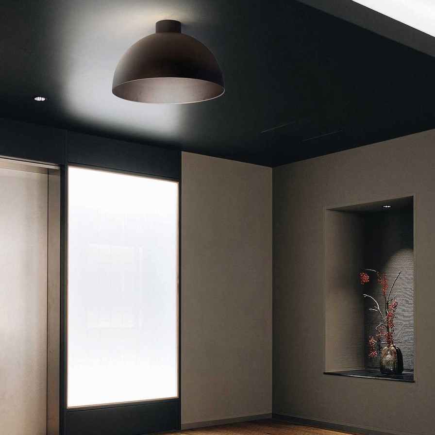 Eclairage Egoluce Lampes De Plafond | Plafonnier Giove Noir