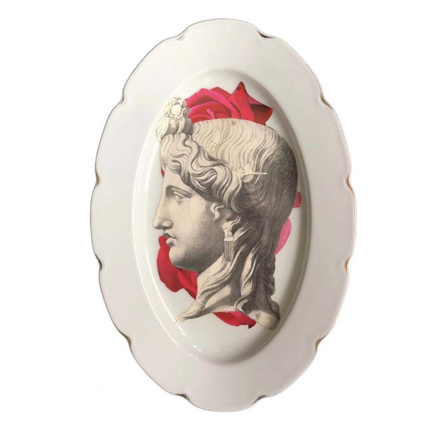 Decoration Piatto Unico Plaques Decoratives | Assiette Iside Romana