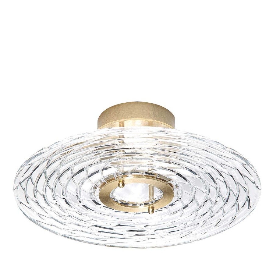 Eclairage Il Paralume Marina Lampes De Plafond | Applique Moyenne De Chapeau Ondule