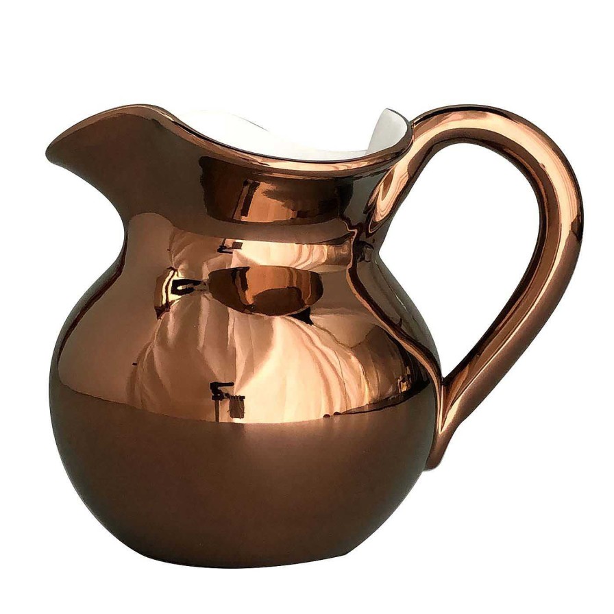 Arts De La Table Tuttoattaccato Carafes Et Pichets | Carafe En Terre Cuite Torcello Bronze