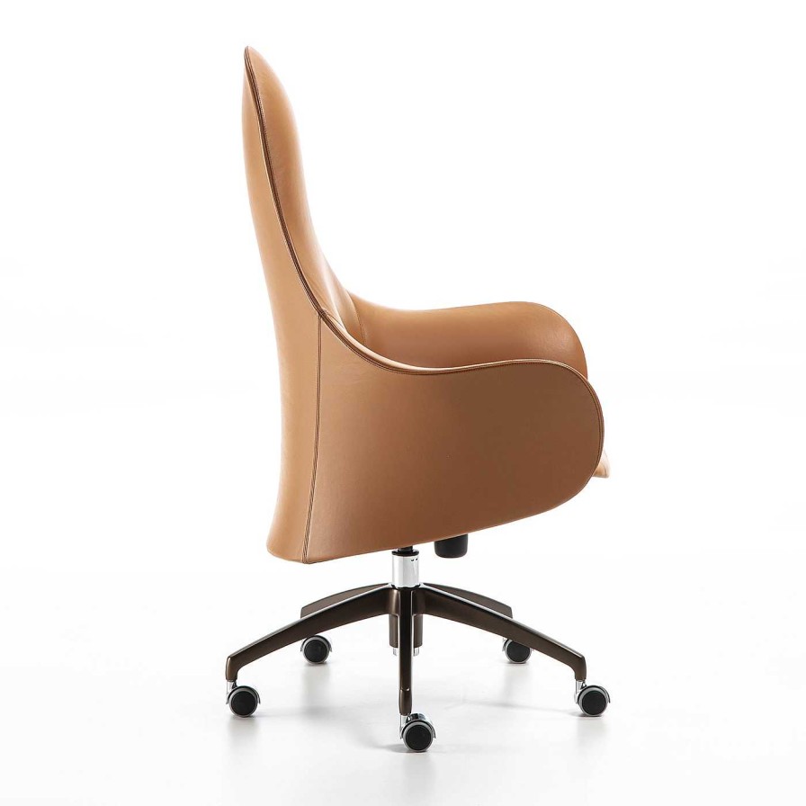 Mobilier Enrico Pellizzoni Chaises De Bureau | Hipod Swivel Base Chair By Giulio Manzoni