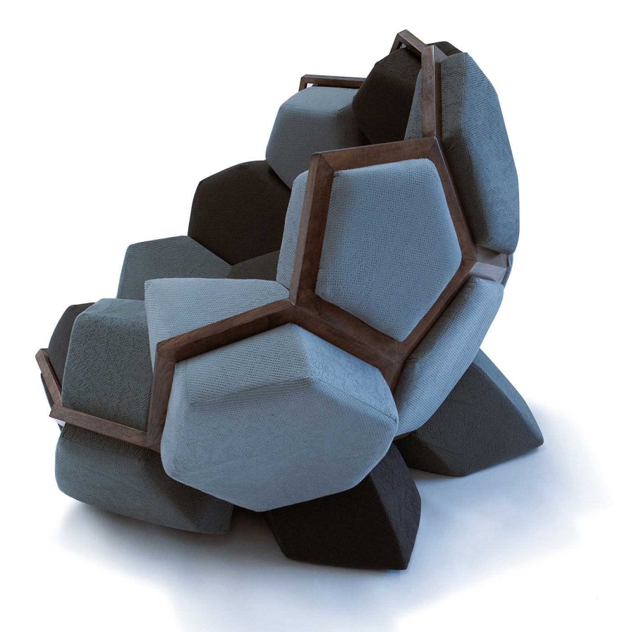 Mobilier Biosofa Fauteuils | Quartz Ecological Armchair By Crtl Zak And Davide Barzaghi