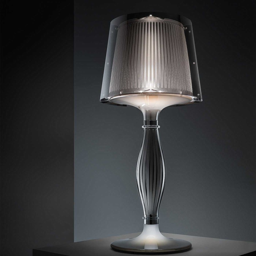 Eclairage Slamp Lampes Portables | Lampe A Poser Grise Liza