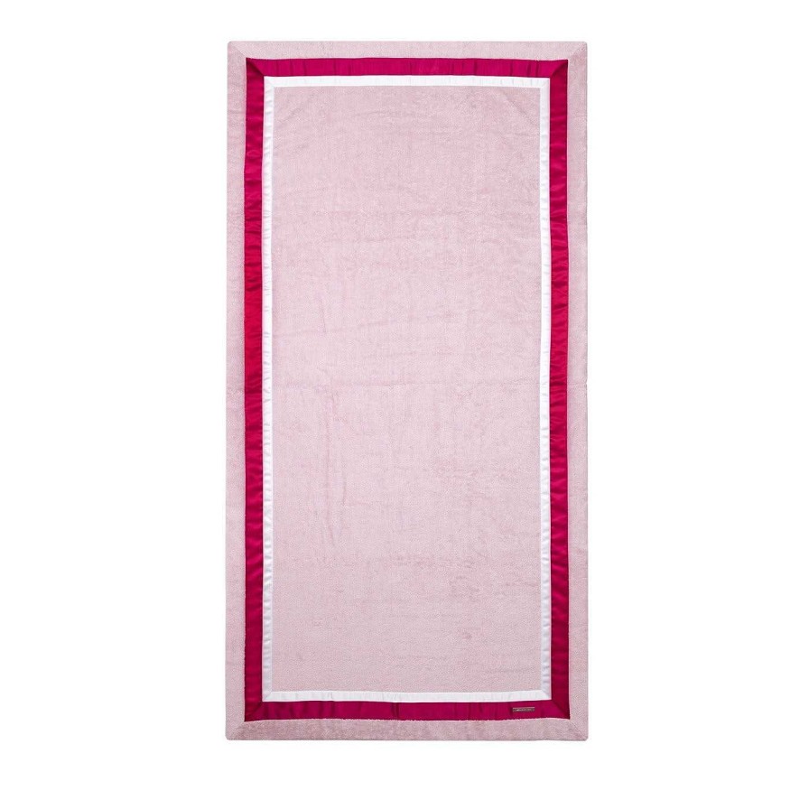 Decoration Alessandro Di Marco Linge De Bain | Serviette De Plage Rose