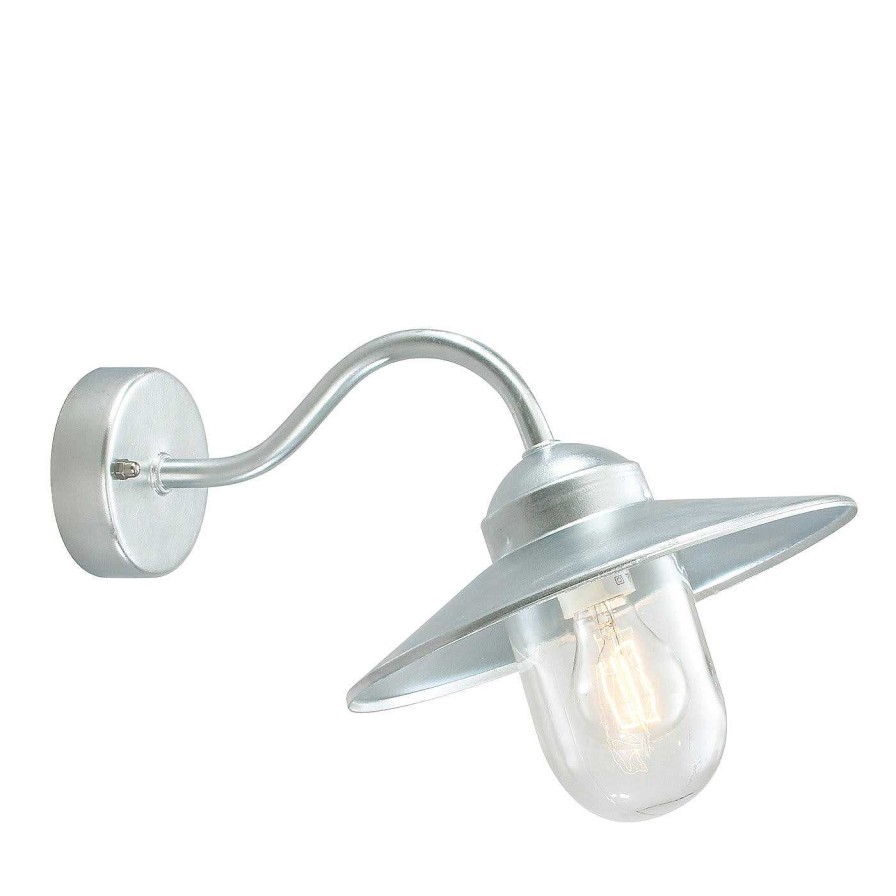 Eclairage Norlys Appliques D'Exterieur | Lampe Murale Galvanisee Karlstad