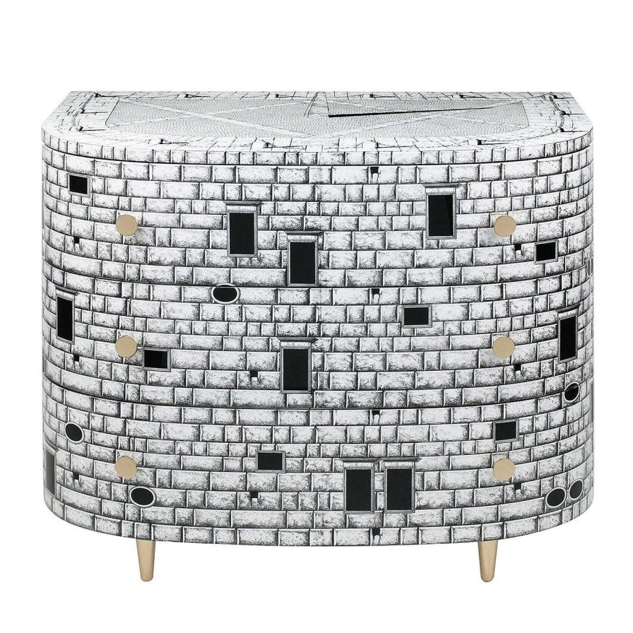 Mobilier Fornasetti Commodes | Commode Incurvee Architettura